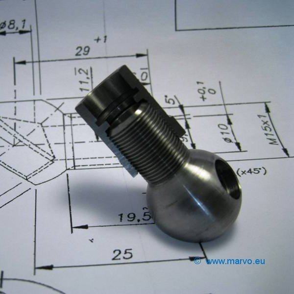 Dieselkop gemonteerd