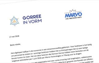 Overname Gorree in Vorm